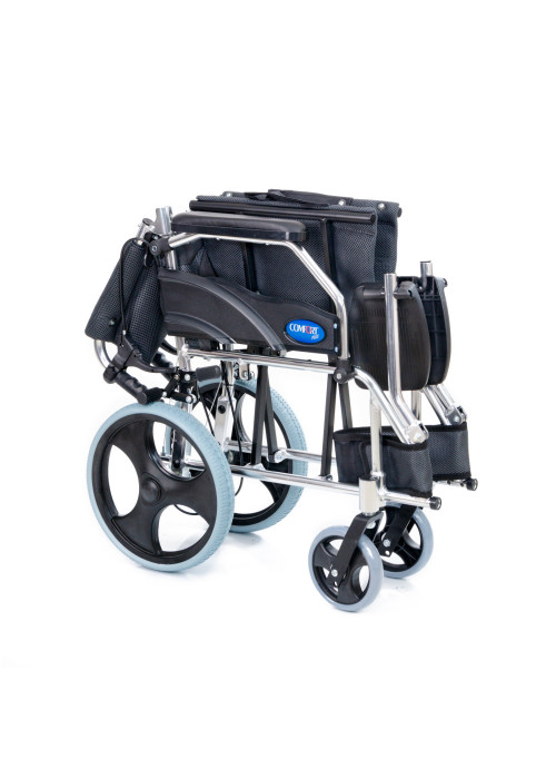 Comfort Plus Alüminyum Tekerlekli Sandalye (Füme Renk)